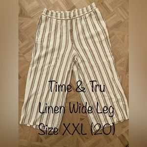 Time and Tru Linen pants size XXL (20)